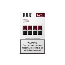 Juul Filled Pod Virginia Tobbaco 50mg Juul Filled Pod Virginia Tobbaco 50mg