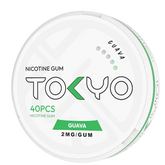 GUAVA 2MG - TOKYO NICOTINE GUM 2MG 40PC PACK