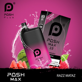 Posh Max 5200 puff 5% - Razz Mataz