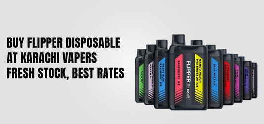 Buy Flipper Disposable at Karachi Vapers – Fresh Stock, Best Rates