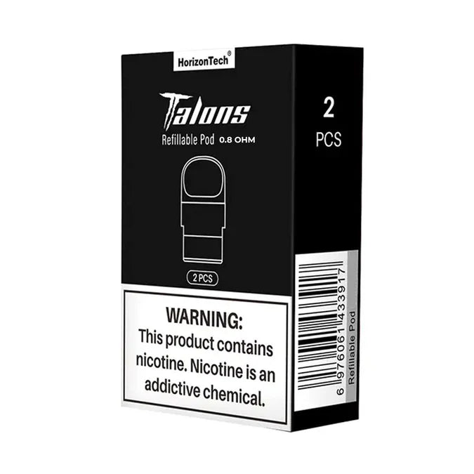 HorizonTech Talons Refillable Pod 0.8 Ohms 2ml – 2pcs Pack