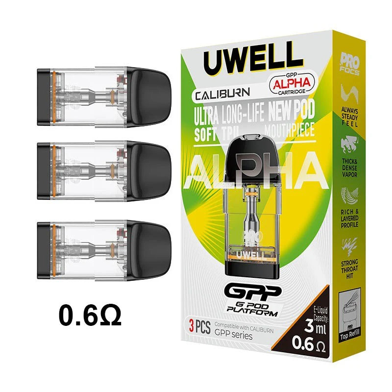 Uwell Caliburn GPP Alpha Pod Cartridge