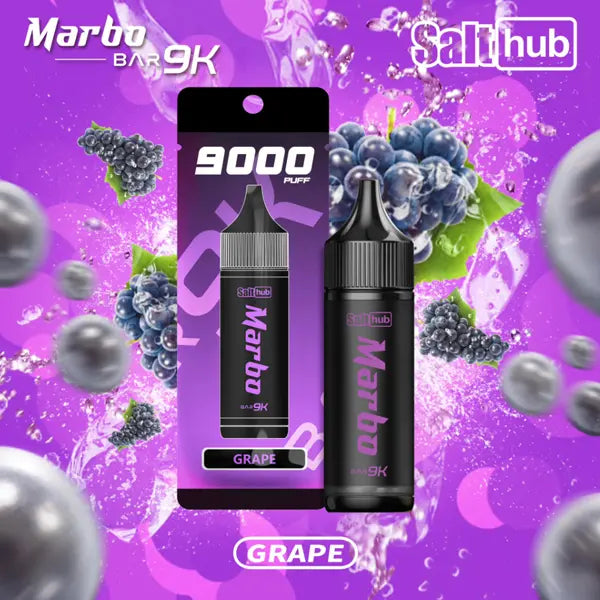 Salt Hub Bar Grape 9,000 Puff Disposable
