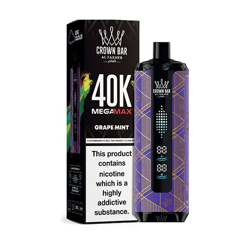 AL FAKHER 40K MEGA MAX GRAPE MINT
