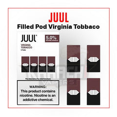 Juul Filled Pod Virginia Tobbaco 50mg