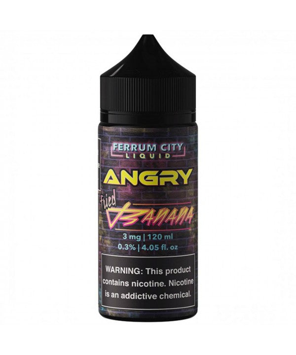 Ferrum City Angry Fried Banana 6mg 120ml (short expiry)