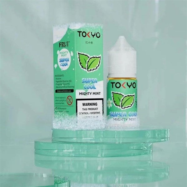 Tokyo Super Cool Mighty Mint 30ml - At best price in Pakistan - Karachi Vapers Tokyo Super Cool Mighty Mint 30ml - At best price in Pakistan - Karachi Vapers