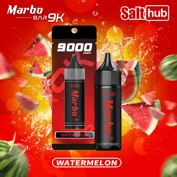 Salt Hub Bar Watermelon 9,000 Puff Disposable