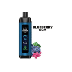 Al Fakher Crown Bar BlueBerry Gum Disposable 8000 Puff 5%