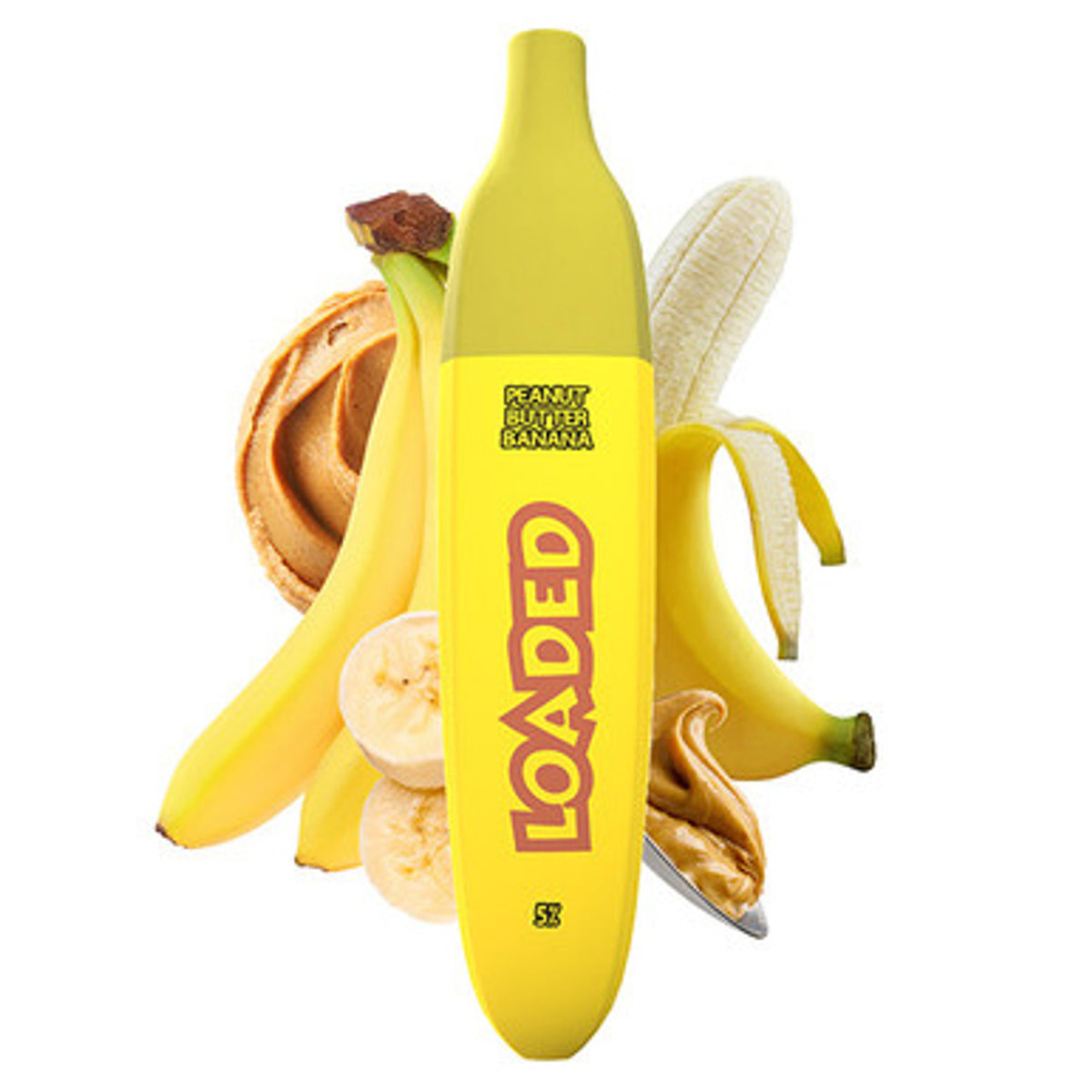 Loaded Peanut Butter Banana Disposable Vape 5% (No exchange No Return)