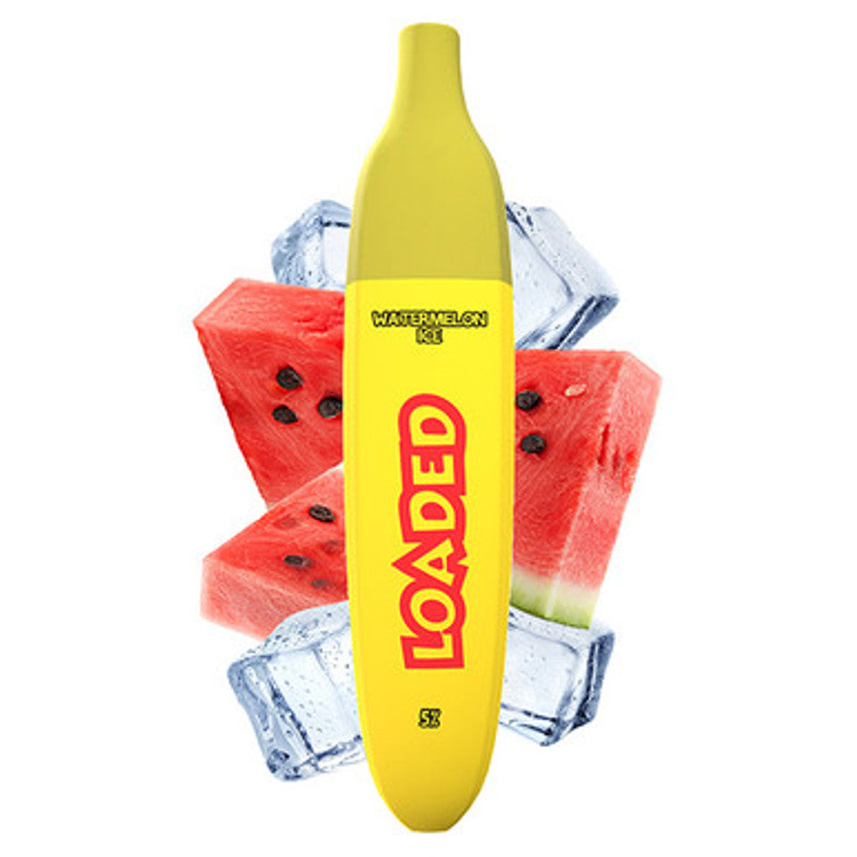 Loaded Watermelon Ice Disposable Vape 5% (No exchange no Return)
