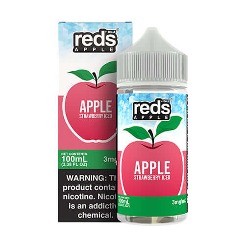 Daze Reds Iced Apple Strawberry 100ml