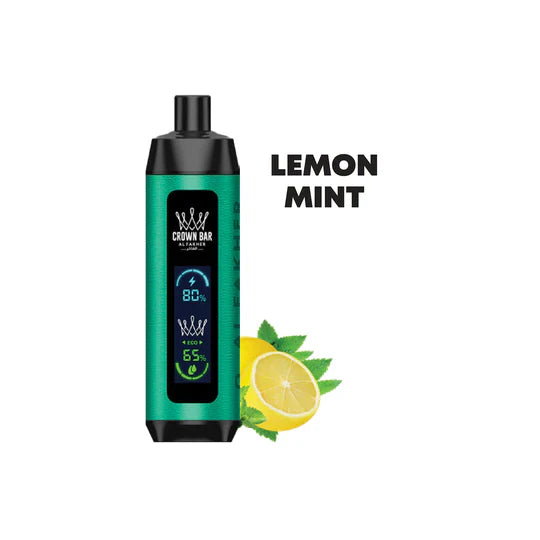 Al Fakher Crown Bar Lemon Mint Disposable 8000 Puff 5%