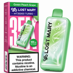 Lost Mary MT35000 Disposable - Peach Green Grape 50mg