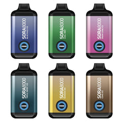 Sora Disposable Vape 8000 Puffs 5% (No exchange no Return)