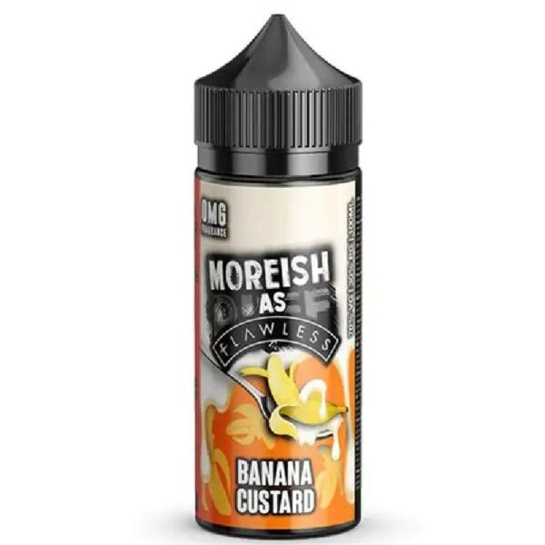 Moreish As Flawless Banana Custard 3mg 120ml