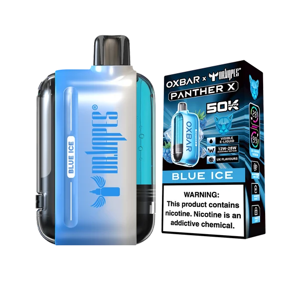 OXBAR Panther X Disposable 50K Puffs – Blue Ice