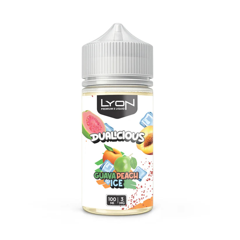 Lyon Dualicious Guava Peach Ice 100ml