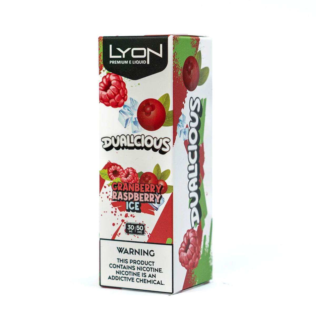 Lyon Cranberry Raspberry Ice 30mg Or 50mg 30ml