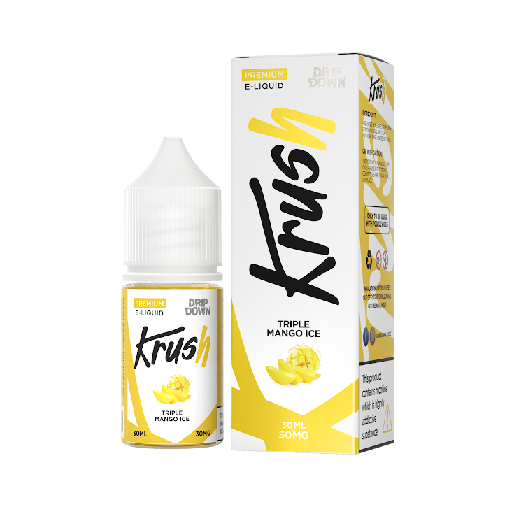 Drip Down Krush Triple Mango Ice 30mg or 50mg 30ml