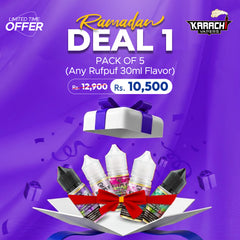 [PACK OF 5] Rufpuf Flavors 30ml - Ramzan Exclusive Deal