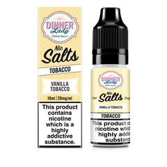 Dinner Lady Vanilla Tobacco Salt Nic 10ml