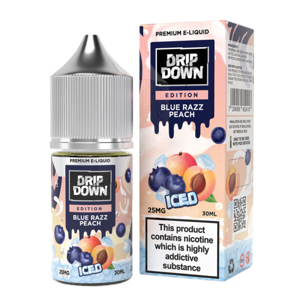 Drip Down Edition Blue Razz Peach Ice 30ml