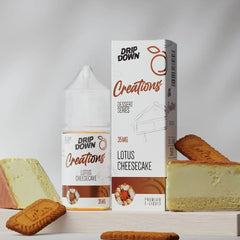 Drip Down Creations Lotus Cheesecake E-Liquid 30ml (35mg)