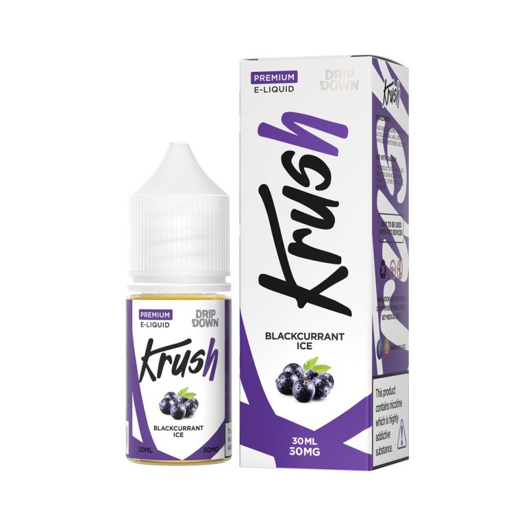 Drip Down Krush Blackcurrant Ice 30mg or 50mg 30ml