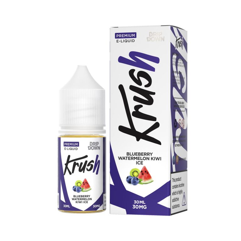 Drip Down Krush Blueberry Watermelon Kiwi Ice 30mg or 50mg 30ml