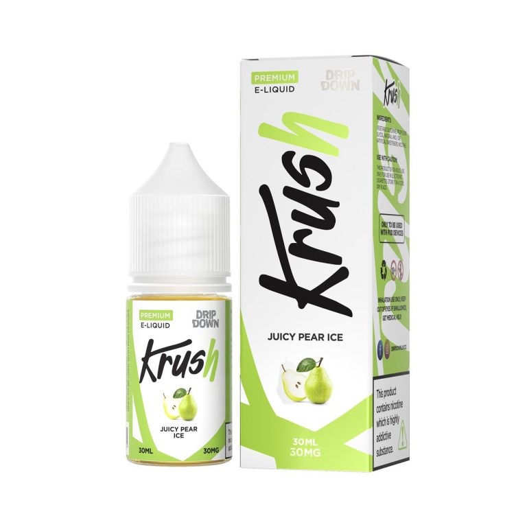 Drip Down Krush Juicy Pear Ice 30mg or 50mg 30ml