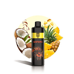 Woomi Ecom Pineapple Coconut 12000 Puffs 5%