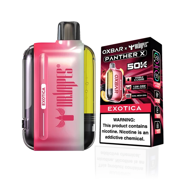 EXOTICA - OXBAR PANTHER X DISPOSABLE 50K PUFFS
