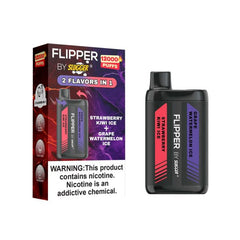 Flipper Strawberry Kiwi Ice & Grape Watermelon Ice 12000 Puffs 4%