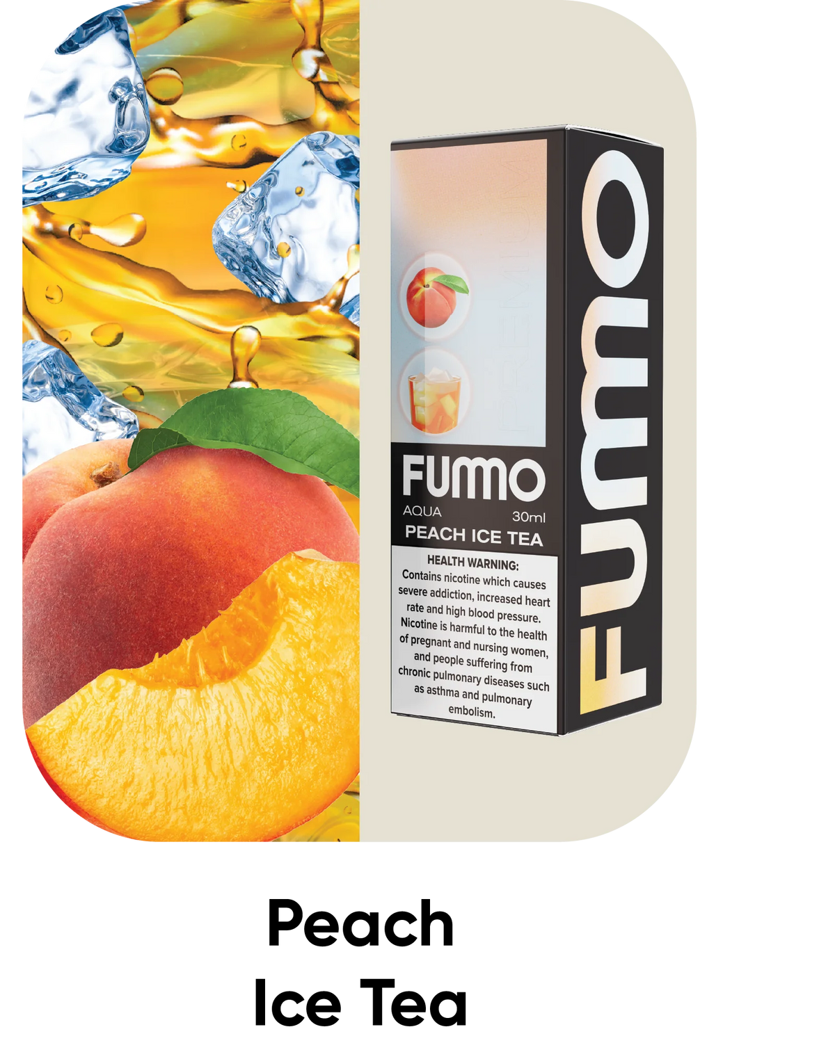 Fumo Aqua Peach Ice Tea 30ml