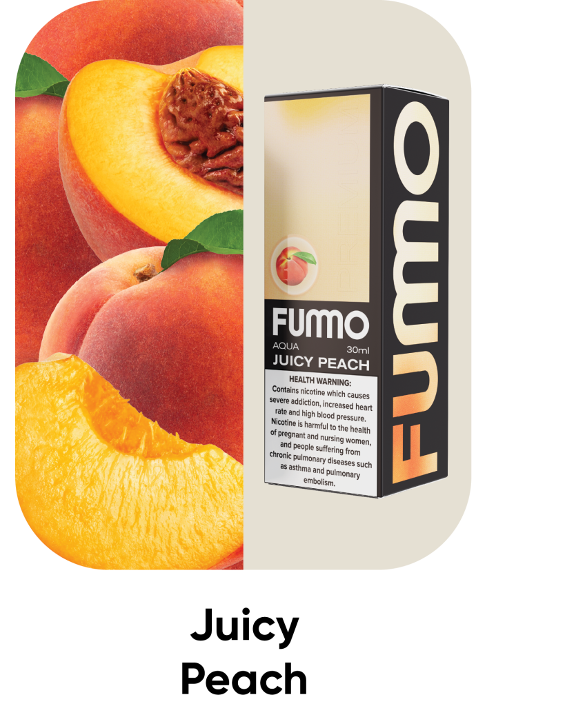 Fumo Aqua Juice Peach Ice 30ml