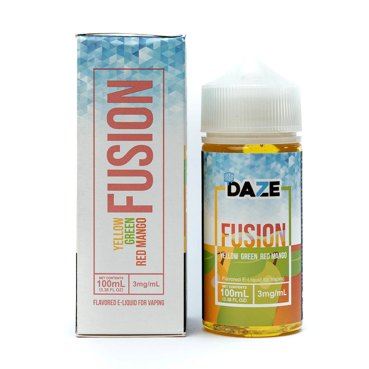 Yellow Green Red Mango Iced - 7 Daze Fusion 100ML