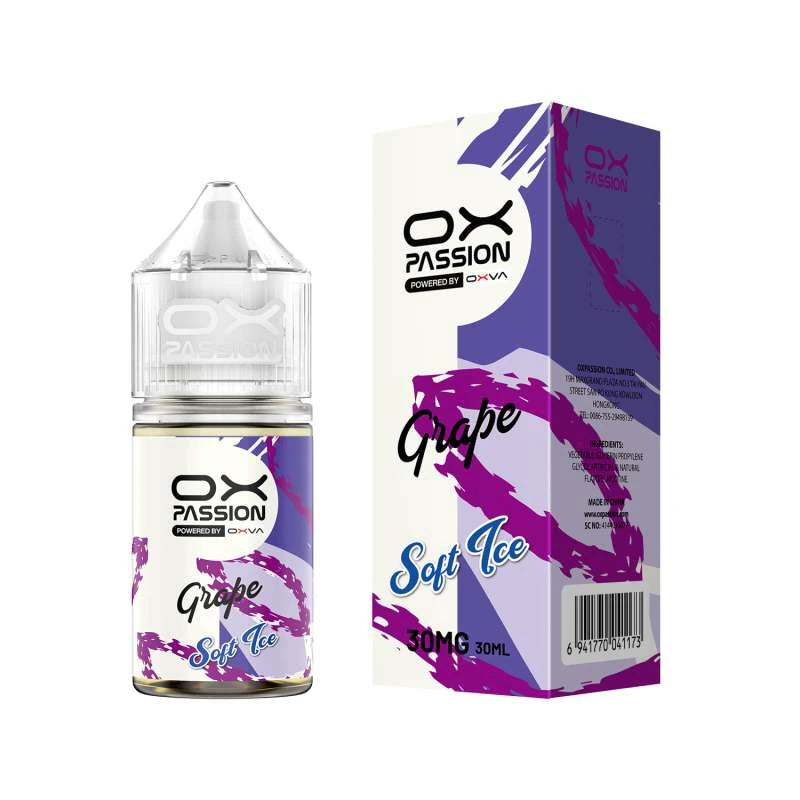OX Passion Grape 30ml soft ice