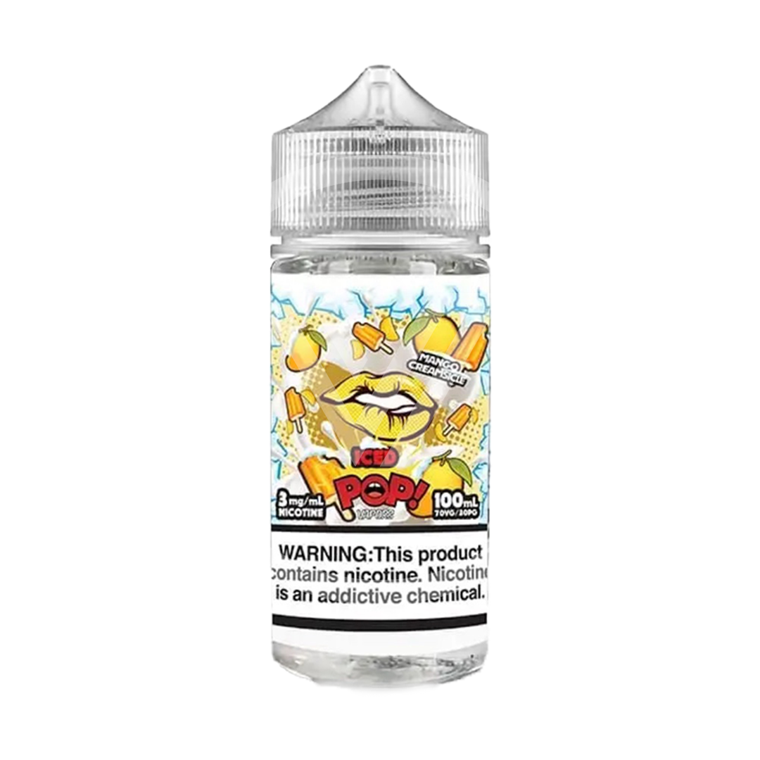 Pop Vapors Iced Mango Creamsicle 3mg 100ml (Short Expiry)