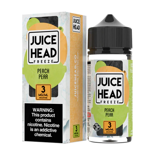 PEACH PEAR 100ML - JUICE HEAD EXTRA FREEZE 0MG