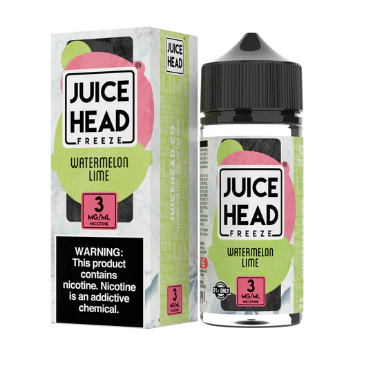 WATERMELON LIME 100ML - JUICE HEAD EXTRA FREEZE 0MG
