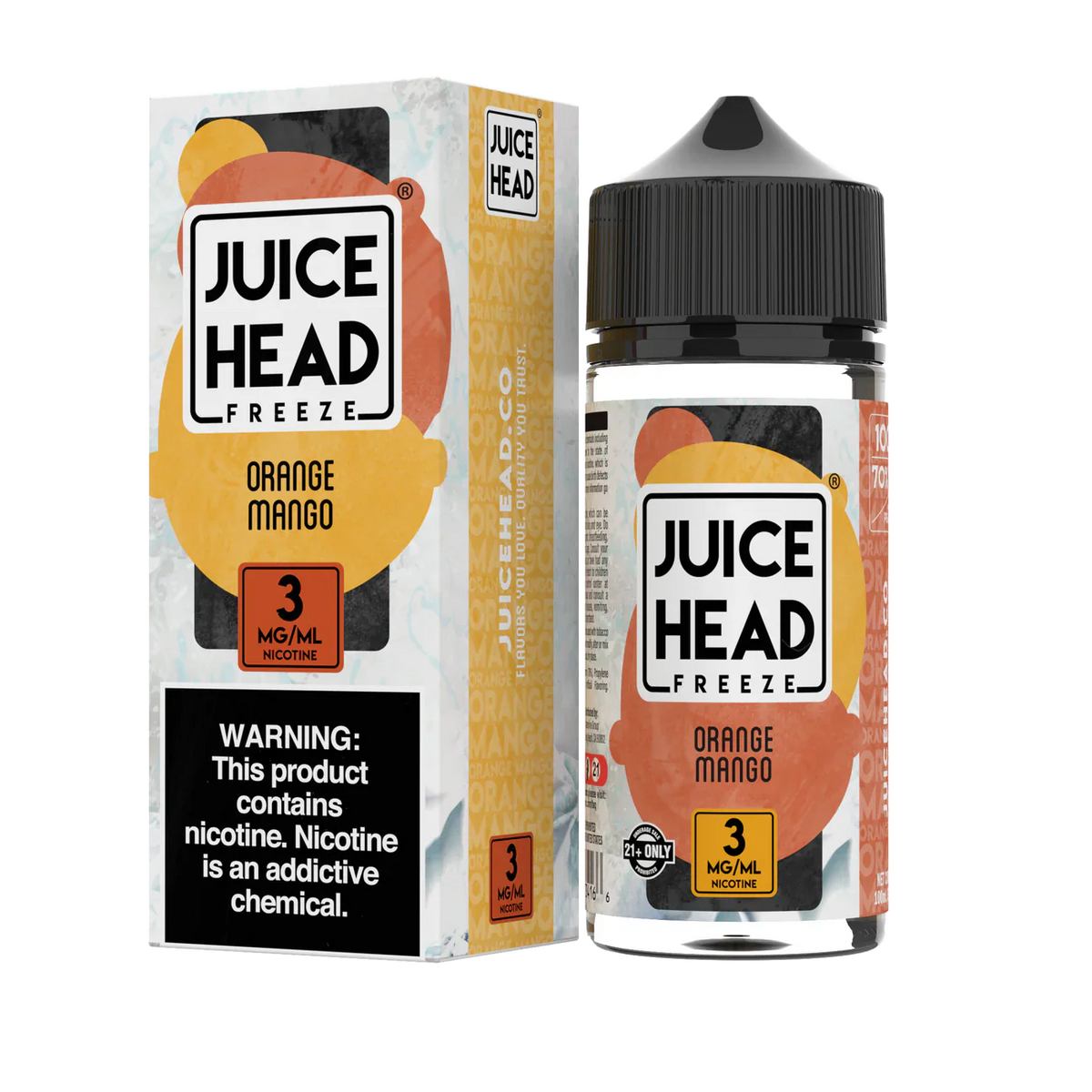 ORANGE MANGO 100ML - JUICE HEAD EXTRA FREEZE 0MG
