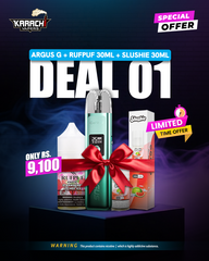 [PACK OF 3] Combo Deal - Argus G + Rufpuf 30ml + Slushie 30ml