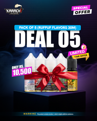 [PACK OF 5] Combo Deal - Rufpuf Flavors 30ml