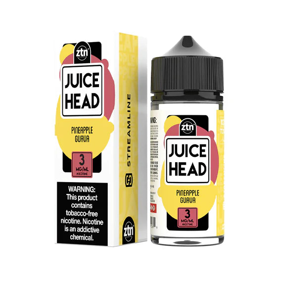PINEAPPLE GUAVA 100ML - JUICE HEAD EXTRA FREEZE 0MG