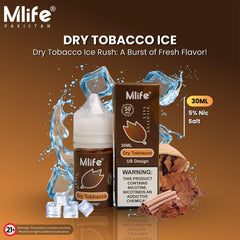 Mlife Dry Tobacco 50mg 30ml