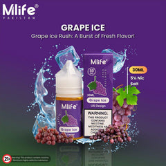 Mlife Grape Ice 50mg 30ml