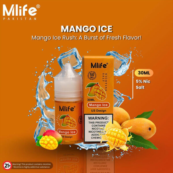Mlife Mango Ice 50mg 30ml