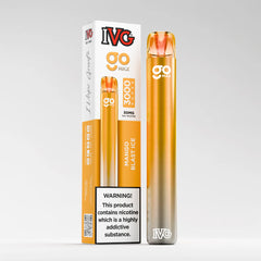 IVG Go Max, Mango Blast Ice, 3000 Puffs, Disposable Vape