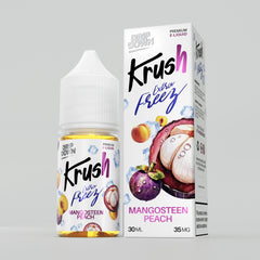 Mangosteen Peach 30ml - Dripdown Krush series Extra freez